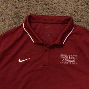University of Alabama Athletic Nike Polo #alabama #rolltide #track #polo